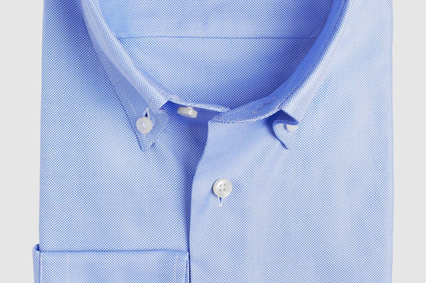 Classic Fit Blau Oxford Button-Down