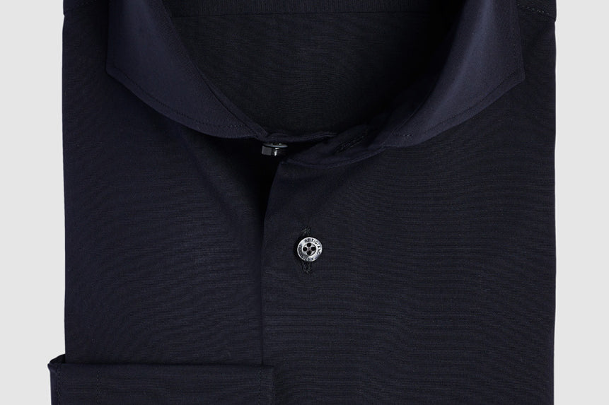 Slim Fit Luxus-Stretch Navy