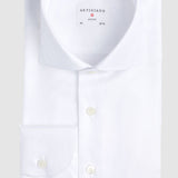 Slim Fit Köper Weiß