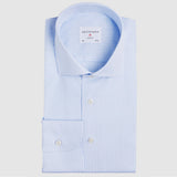 Classic Fit Vichy Karo Hellblau