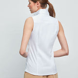 Rocket Luxury Stretchbluse Weiss